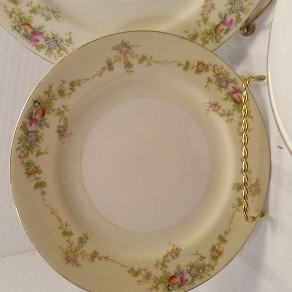 Vintage Meito China From Japan Handpainted Salad Plates - Picture 3 of 4